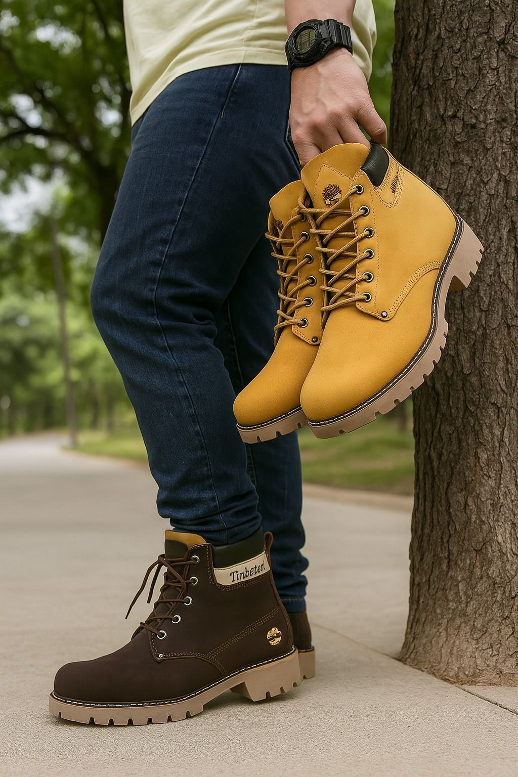 BOTA TIMBERLAND CLASICA CUERO + CAJA | BOTA PARA CUALQUIER TERRENO | RESISTENCIA Y ESTILO EN CADA PASO