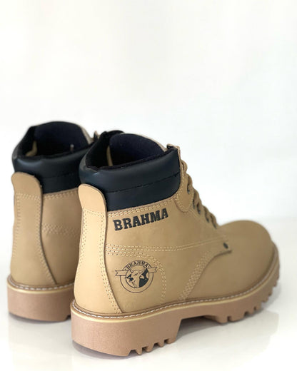 BOTA BRAHMA CLASICA CUERO + CAJA | CUERO GENUINO DE ALTA CALIDAD