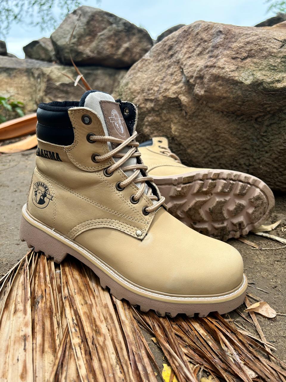 BOTA BRAHMA CLASICA CUERO + CAJA | CUERO GENUINO DE ALTA CALIDAD