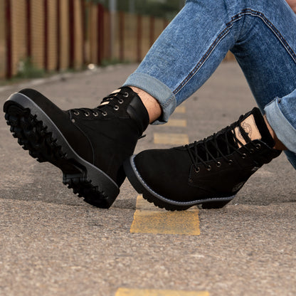 BOTA BRAHMA CLASICA CUERO + CAJA | CUERO GENUINO DE ALTA CALIDAD