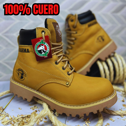 BOTA BRAHMA CLASICA CUERO + CAJA | CUERO GENUINO DE ALTA CALIDAD