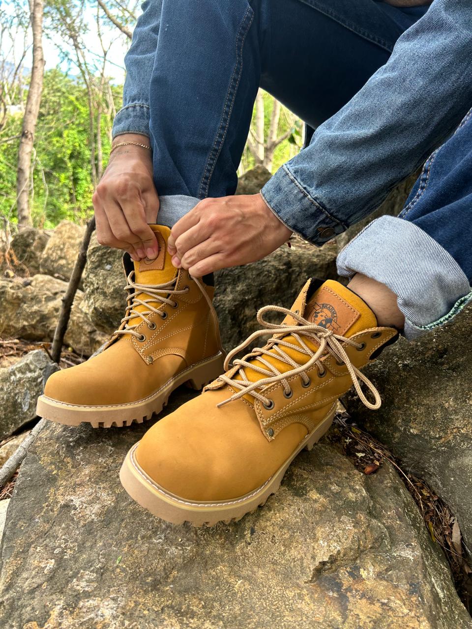 BOTA BRAHMA CLASICA CUERO + CAJA | CUERO GENUINO DE ALTA CALIDAD