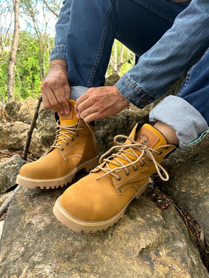 BOTA BRAHMA CLASICA CUERO + CAJA | CUERO GENUINO DE ALTA CALIDAD