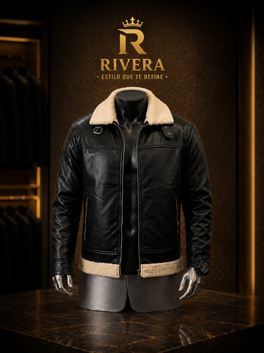 CHAQUETA OVEJ. CUERO PREMIUM | HOMBRE - ESTILO Y ELEGANCIA