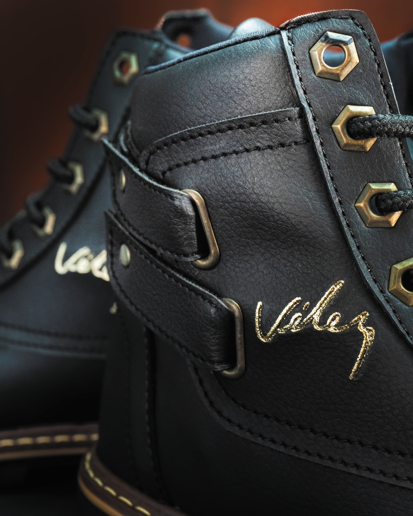 BOTA VELEZ DOBLE CORREA + MORRAL A JUEGO | INCLUYE CAJA