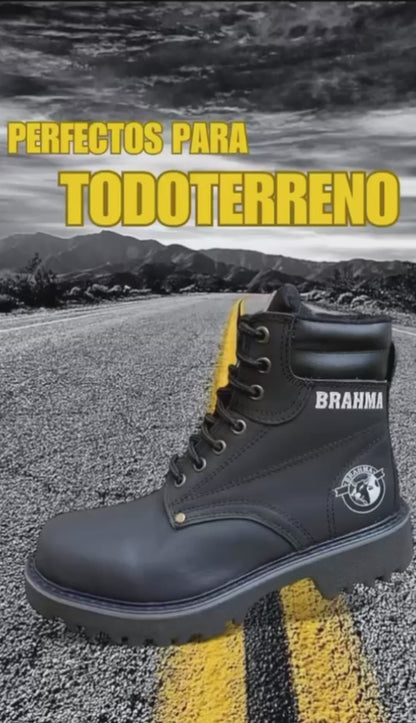 BOTA BRAHMA CLASICA CUERO + CAJA | CUERO GENUINO DE ALTA CALIDAD
