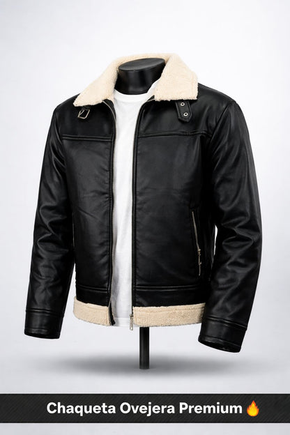 CHAQUETA OVEJ. CUERO PREMIUM | HOMBRE - ESTILO Y ELEGANCIA